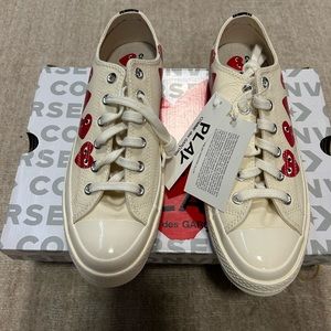 Commes des Garçons PLAY NWT Tennis Shoes Size 10M